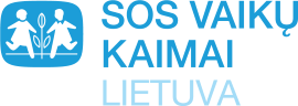 LPF SOS vaikų kaimų Lietuvoje draugija logotipas